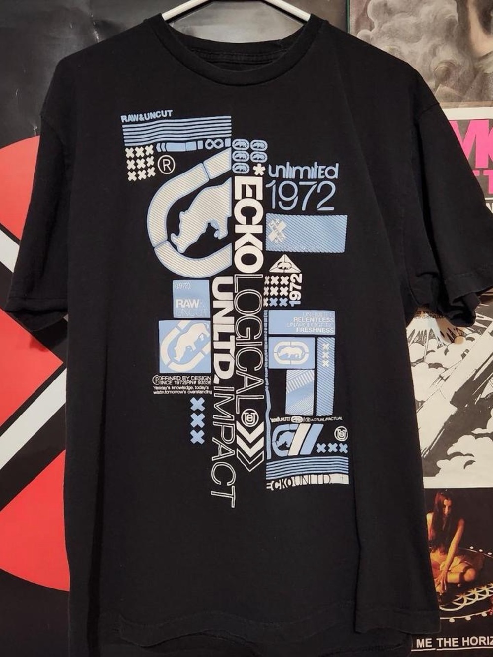 Cyber grunge Ecko unltd tshirt